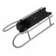  Adbor LUMO Metallschlitten mit Riemen, Farbe: SILBER