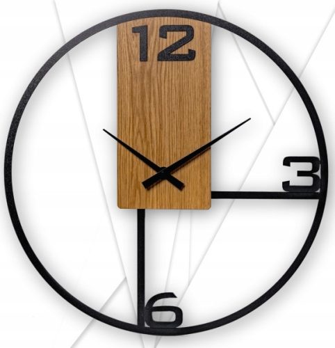Uhr für zu Hause DRAGON INTERIORS Wanduhr, schwarz, mehrfarbig, 70 cm