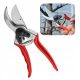  Agrosimex-Gartenschere mit Lederholster, 21,5 cm