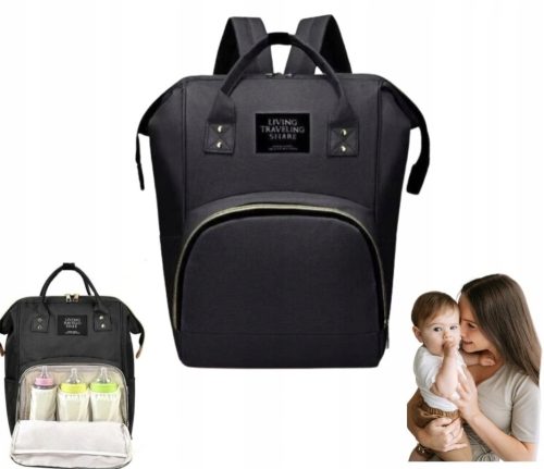  Kinderwagen-Organizer, funktionelle Tasche für Mutter und Kind, 3-in-1-Rucksack