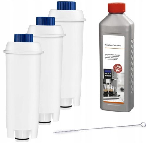  3 FILTER für DELONGHI Kaffeemaschine Entkalker 1000 ml