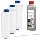  3 FILTER für DELONGHI Kaffeemaschine Entkalker 1000 ml
