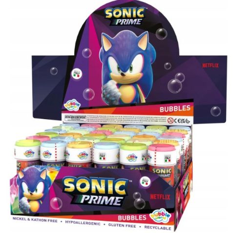 Seifenblasen-Display 36 Stück 60 ml Sonic