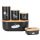 Brotkasten Elitehoff Rucksack-Set, schwarzes Metall