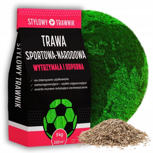  Grasmischung, Garten, Sport Stylowy Trawnik 2000 m² 5 kg