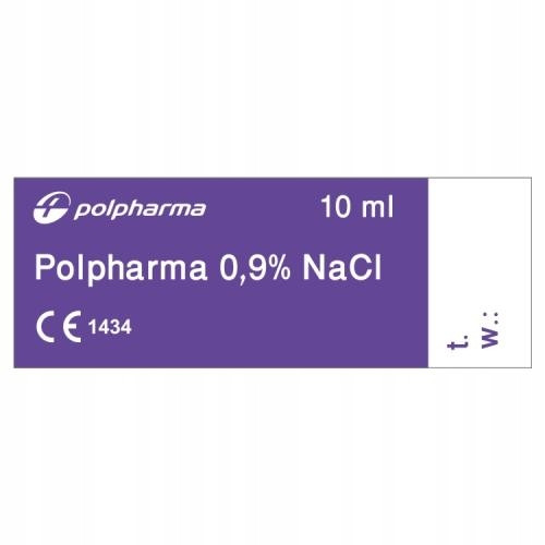  Polpharma 0,9 % isotonische NaCl-Lösung – 10 ml x 100 Ampere.