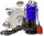  Einbach Tauchpumpe 550 W 18000 l/h + Geko G70003 Feuerwehrschlauch 2" 20m