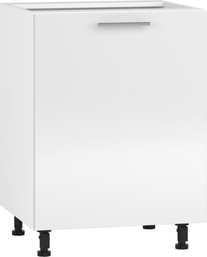  Halmar weißer Küchenschrank 52 x 60 x 82 cm, Frontfarbe: Weiß