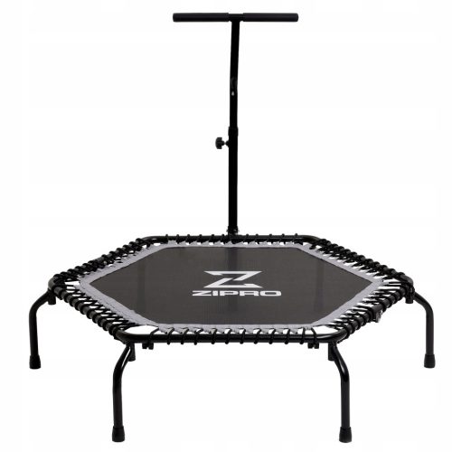  Fitness-Sprungtrampolin mit verstellbarem Griff 4,5 Fuß 130 cm Zipro