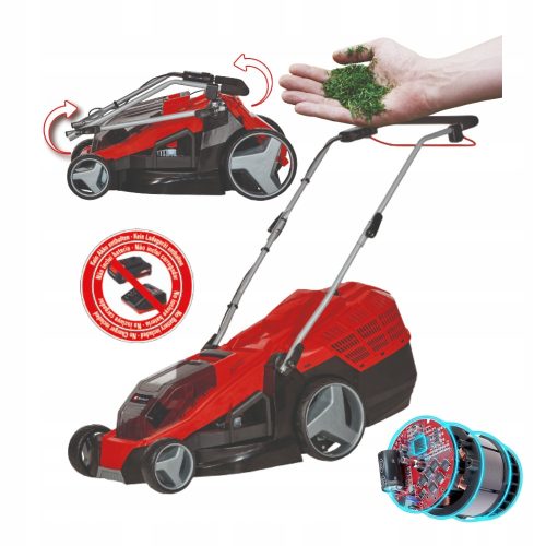  Einhell Akku-Rasenmäher 43 cm