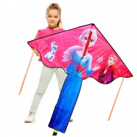   GROSSER ELSA Frozen-Drachen, RIESIG, bis zu 3 Meter, VERSTÄRKT