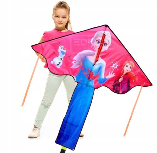 GROSSER ELSA Frozen-Drachen, RIESIG, bis zu 3 Meter, VERSTÄRKT