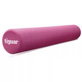   TIGUAR PILATES YOGA ROLLER GLATTE ROLLER PFLAUME 90 cm x 15 cm