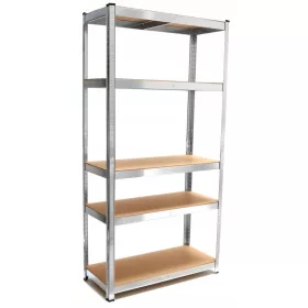    Geko Lagerregal aus Metall, 180 x 90 x 40 cm, max. 175 kg pro Regal
