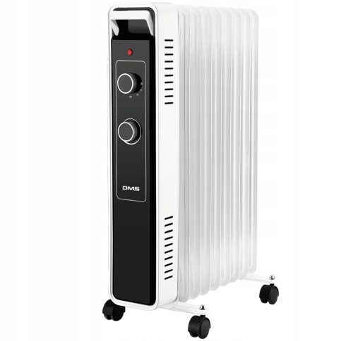 DMS 2500 W Ölradiator weiß, schwarz