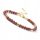  Armband Stein Roter Jaspis 4mm