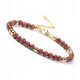  Armband Stein Roter Jaspis 4mm