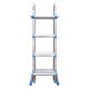 RANKOK Leiter 5,4 m Aluminium 16 bis 150 kg