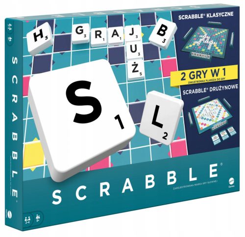  Mattel Games Scrabble Klassisches Brettspiel