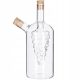 Lebensmittelbehälter Öl- und Essigflasche 5fünf Simply Smart 150030 17,5 x 6,5 cm Glas