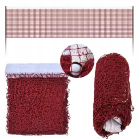 Be-active.pl Badmintonnetz 6 m Nylon lang stark