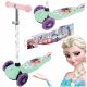  Dreirädriger Roller Seven 9949 Weiß, Lila, Pink, Grün + Seven Frozen Lenkerbänder 2 Stück