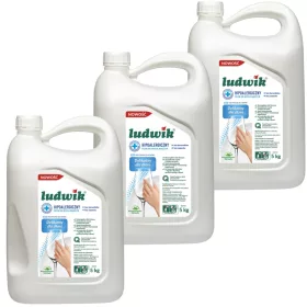  Set mit 3x Ludwik Hypoallergenem Geschirrspülmittel 5kg