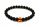  SCHWARZES BERNSTEIN-SCHWARZES PERLEN-ARMBAND FÜR HERREN