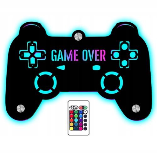 Coole, lustige Gadgets LED NACHTLAMPE Gamepad Pad Fernbedienung für Gamer, Geschenk für KIND JUNGE 3D