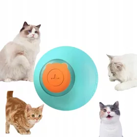    ROJECO INTERAKTIVES SPIELZEUG RUN BALL BALL FÜR KATZE UND HUND LED