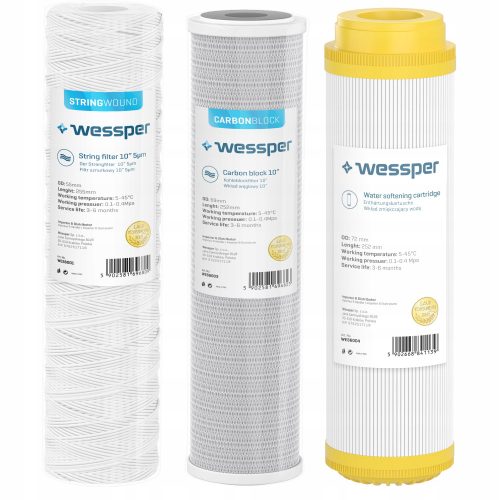  Wessper Filterkartusche 10 Zoll Kartusche 0 l