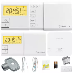    DRAHTLOSER RAUMREGLER-CONTROLLER 091 FL/RF + HEIZUNGSSCHLÜSSEL