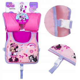 Bestway Minnie Mouse Schwimmweste mit Ärmeln, rosa