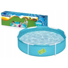 Bestway Rundrahmenpool blau 152 x 152 x 38 cm 580 l