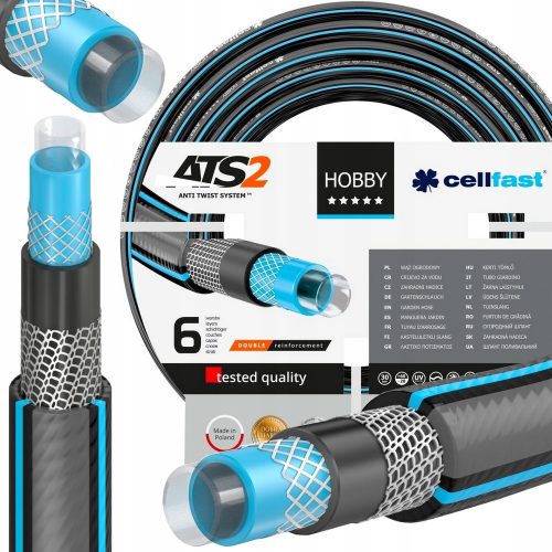  Cellfast Hobby ATS2 Gartenschlauch 25 m + Cellfast Allemen Produkthandbuch