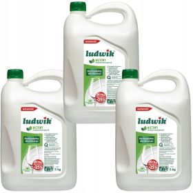  Set mit 3x Ludwik Miętowy Geschirrspülmittel 5kg
