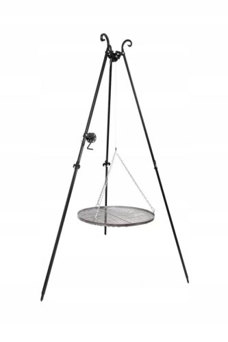  Garten-Dreibeingrill Edelstahlgitter 60cm