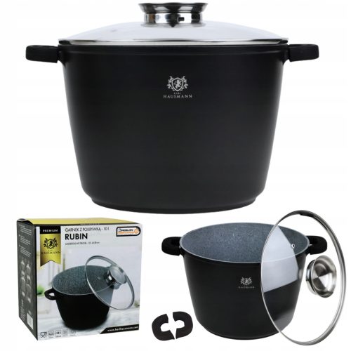 Traditioneller Topf Karl Hausmann Granittopf 10 L GREBLON 10 l