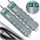 2× Brennenstuhl Primera-Line Steckdosenleiste 10 Steckdosen 2 m Silber