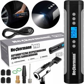  Heckermann KOMPRESOR Elektropumpe 2000 mAh schwarz