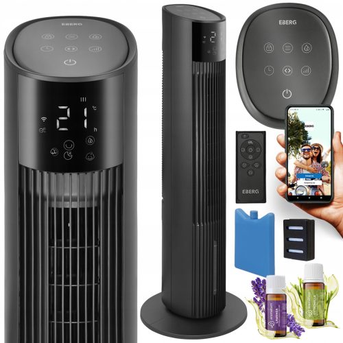  Wasserklimaanlage EBERG NEXO Säulenventilator 6in1 IONISATION XXL