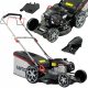  Benzin-Rasenmäher mit NAC-Korb, 125 cm³ Fassungsvermögen. Korb 60 l, Schnittbreite 46 cm