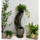  GARTENBRUNNEN „IGA“ Höhe 100 cm! Ausbildung LED!! GARTEN - TERRASSE - PATIO