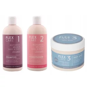    PLEX PROFESSIONAL 3-in-1 Pflegeset für strapaziertes, gefärbtes Haar