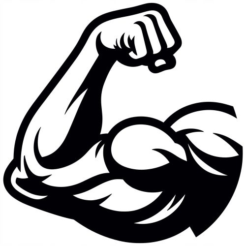 Bilder an der Wand Durchbrochene Malerei Bizeps Bodybuilding Fitness Fitnessstudio 3D-Raumdekoration