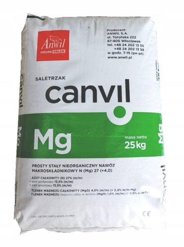  Stickstoffdünger Canwil Ammoniumnitrat Granulat 25 kg Rasen