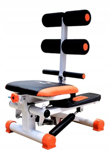  FALTBARER STEPPER Stepper SEITLICHER ABDOMENTRAINER + KABEL GYM ZU HAUSE