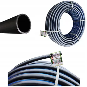  PE-Bewässerungsrohr fi 25 mm 50 m PN6 flexibel dicht