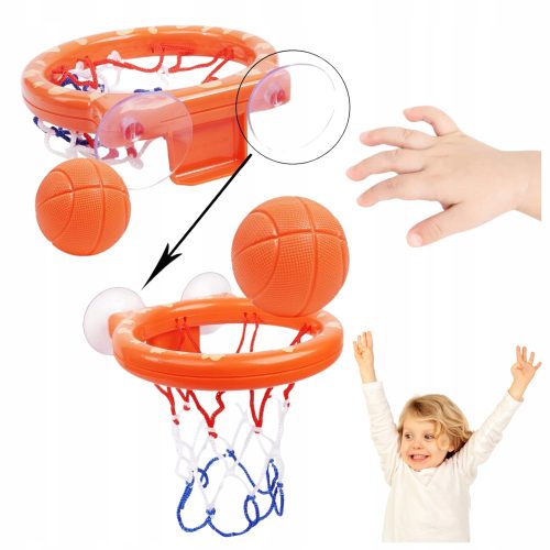Mini-Korb für das Kinderzimmer, Basketball-Korb, Badespiel-Set