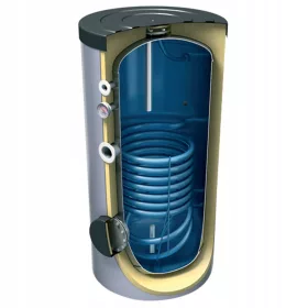 Kesselspeicher mit Weber-Wärmetauscher 400 l